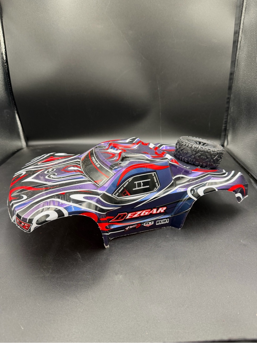 Replacement Body Shell for a 1:10 Scale BEZGAR HS101 Remote Control Truck